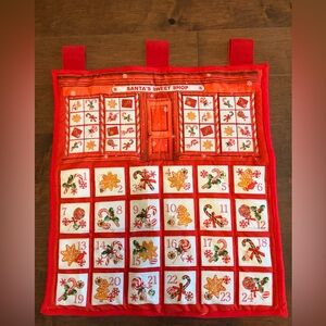 Santa's Sweet Shop Advent Calendar - Red